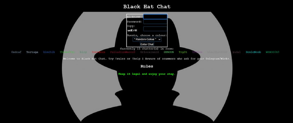 Black Hat Chat Room
