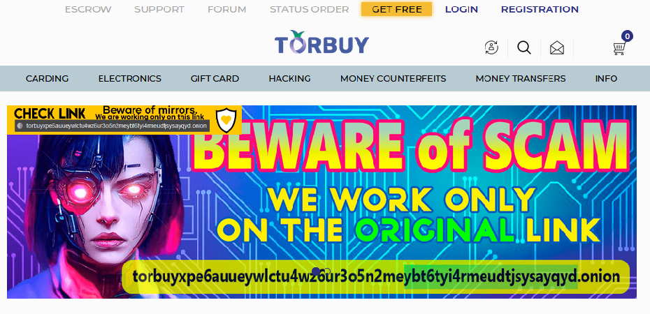 TorBuy: black market credit cards