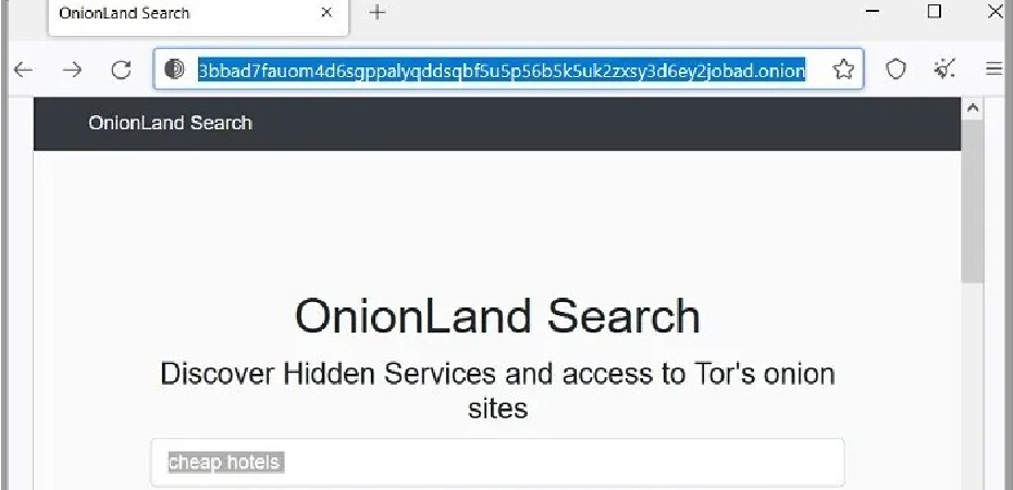 Onionland Search